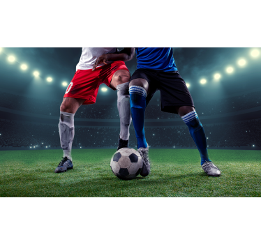 Ball in stadium Blind soccer - TenStickers