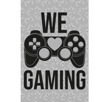 We love gaming Geek blind - TenStickers