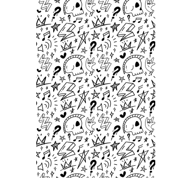 Cool signs pattern Teen blind - TenStickers
