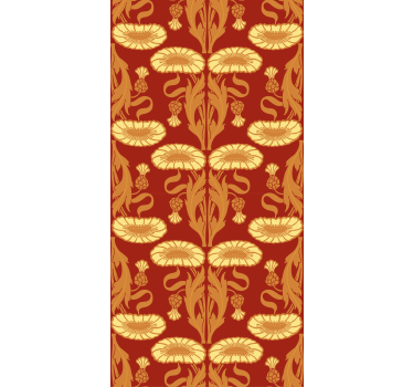  Art Nouveau Classic window Blind  - TenStickers