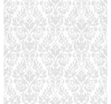 grunge damask White blind - TenStickers