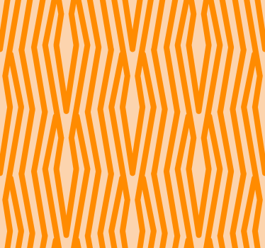 abstract pattern Orange blind - TenStickers