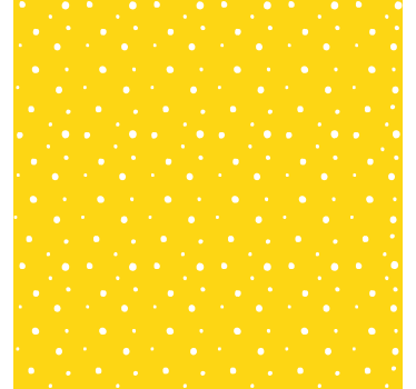 circles pattern Yellow blind - TenStickers