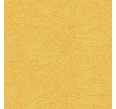 Corn shades yellow roller blind - TenStickers