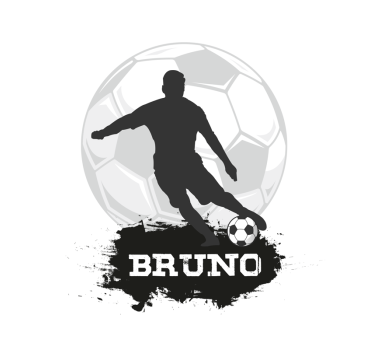 Customisable football ball roller blind - TenStickers