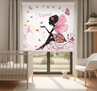 Fairy Custom Name teenage roller blind - TenStickers