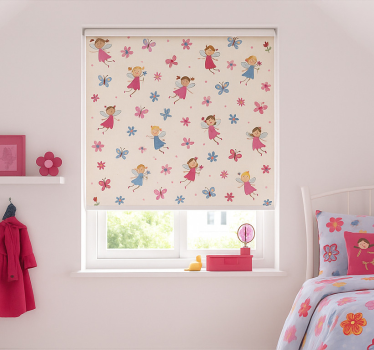 Happy little fairies teenage roller blind - TenStickers