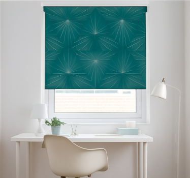 Starburst geometric teenage roller blind - TenStickers