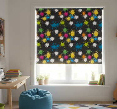 Teenage roller blind color party - TenStickers