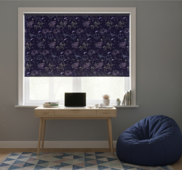 Teenage roller blind constellation design - TenStickers