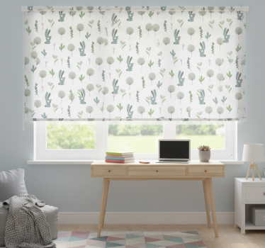 Teenage roller blind dandelion design - TenStickers
