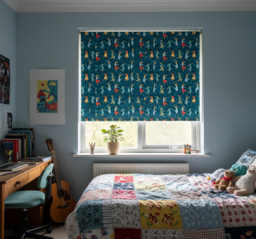 Teenage roller blind for joyful dancers - TenStickers