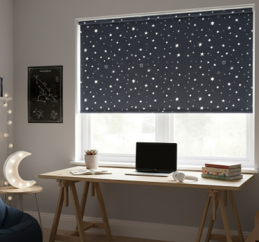 Teenage roller blind night sky - TenStickers