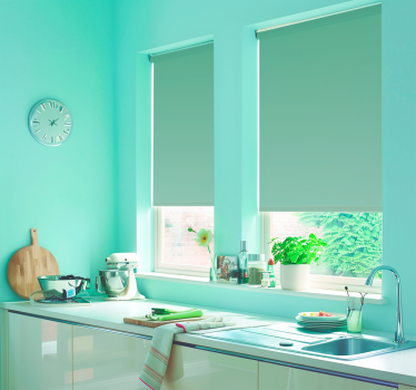 Water shades Green blind - TenStickers