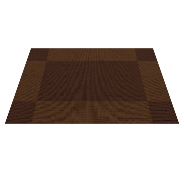 Textured brown surface placemat - TenStickers