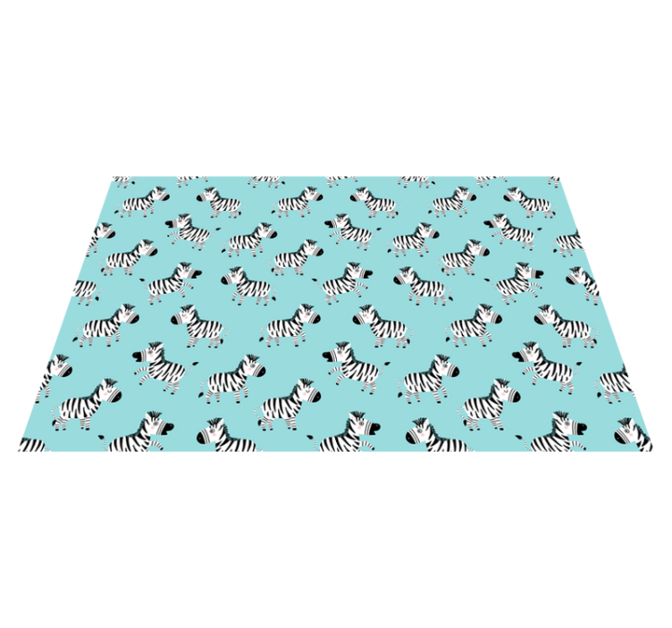 Original placemat zebra print design - TenStickers