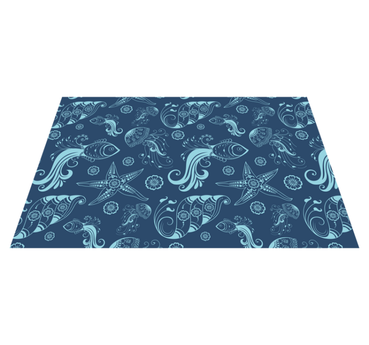 Original placemat nautical print design - TenStickers