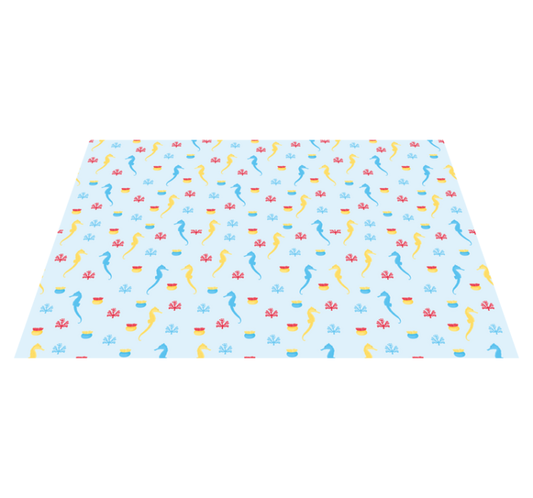 Original placemat colorful underwater design - TenStickers