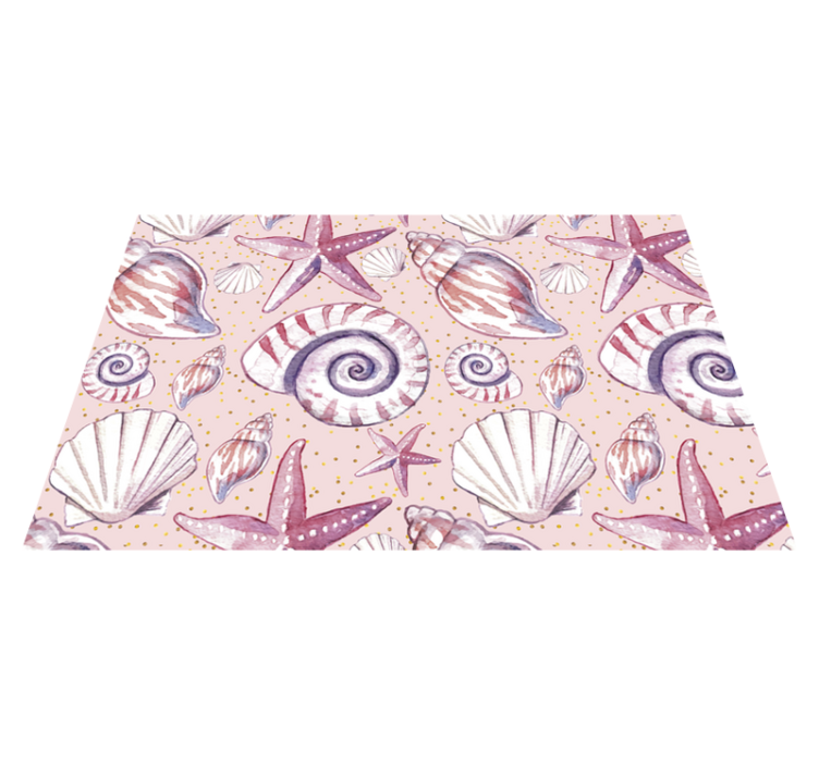 Shell print motif placemat - TenStickers