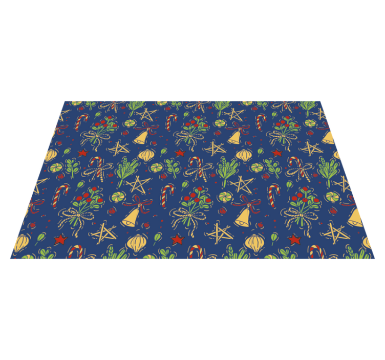 Christmas placemat for festive table decor - TenStickers