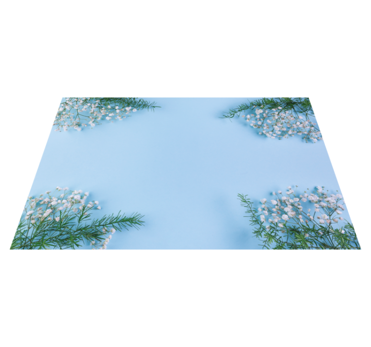 Original placemat floral table decoration - TenStickers