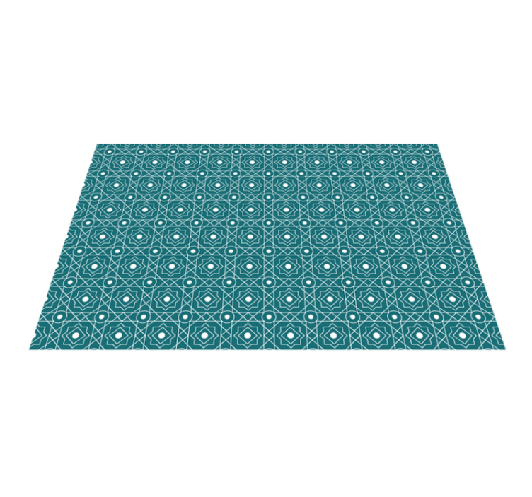 Placemat with geometric texture finish - TenStickers