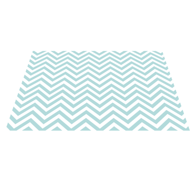 Chevron style surface placemat - TenStickers