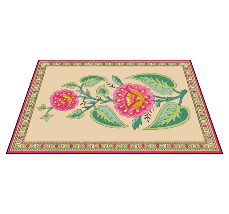Original placemat floral patterned centerpiece - TenStickers