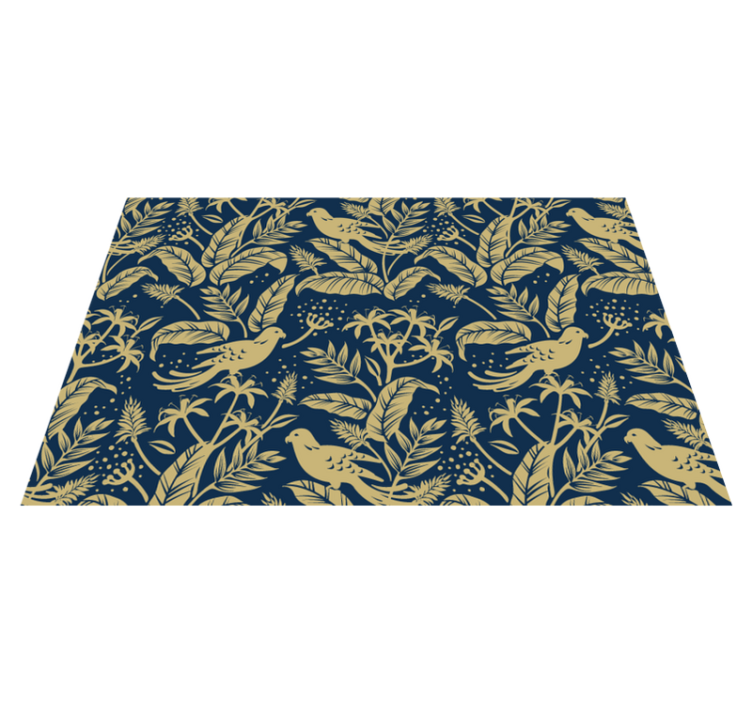 Enchanted birds textured placemats - TenStickers