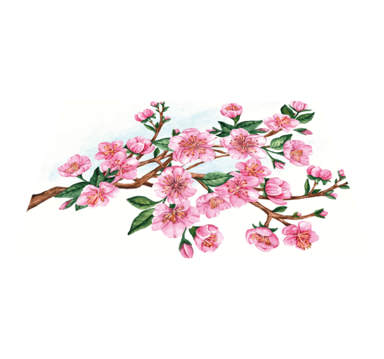 Blooming tree original placemats - TenStickers
