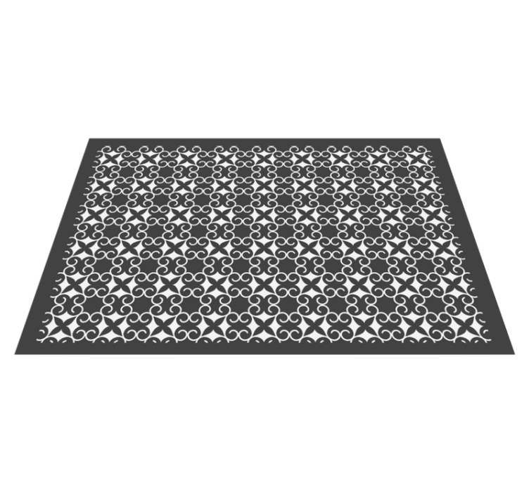 Elegant patterned placemat - TenStickers