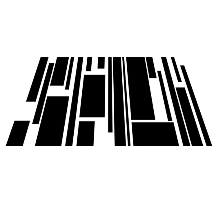 Modern placemat geometric table design - TenStickers