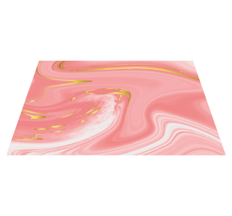 Pink shades marble Vinyl placemats - TenStickers