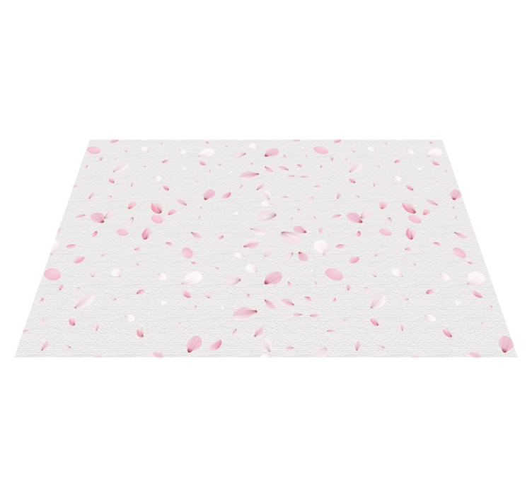 Petal pattern surface placemat - TenStickers