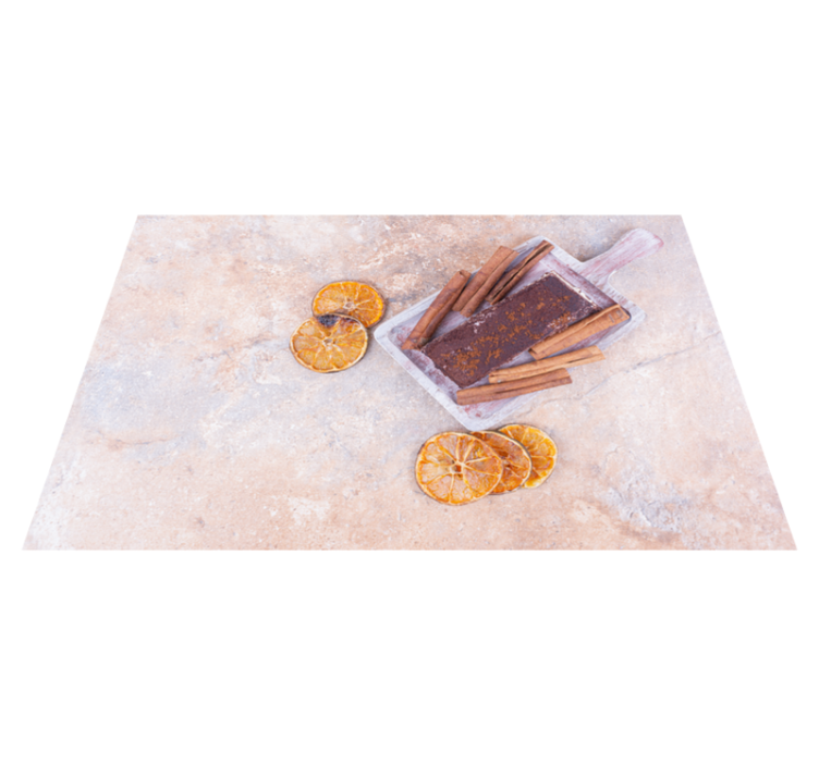 Children placemat grapes and spices - TenStickers