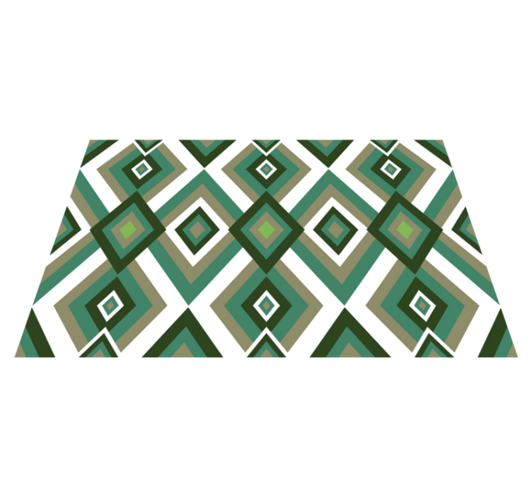 Modern placemat with geometric style design - TenStickers