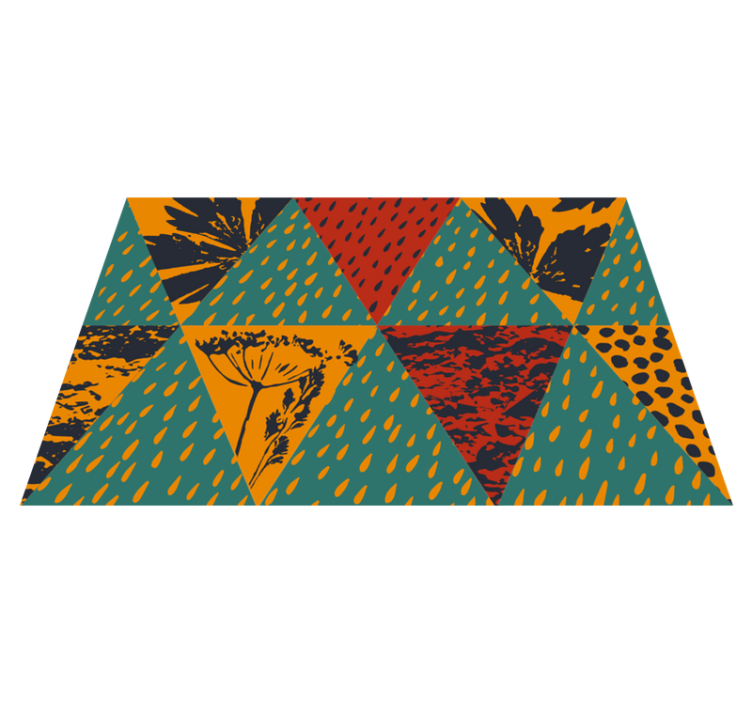 Original placemat bold geometric design - TenStickers