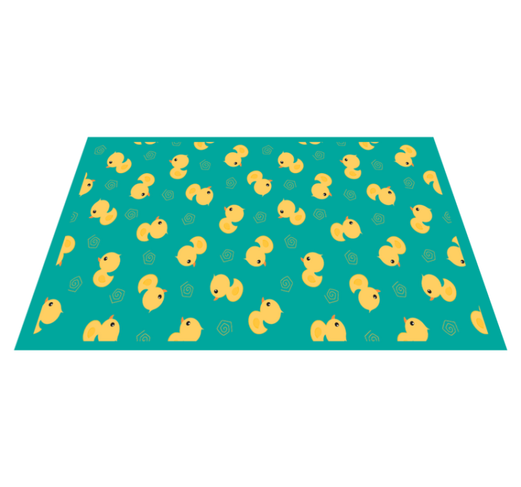 Children placemat cute duckling design - TenStickers