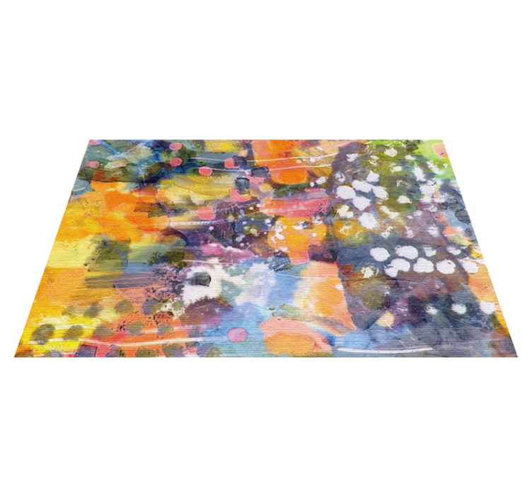 Vibrant color splash placemat - TenStickers