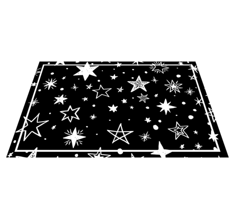 Children placemat starry night design - TenStickers
