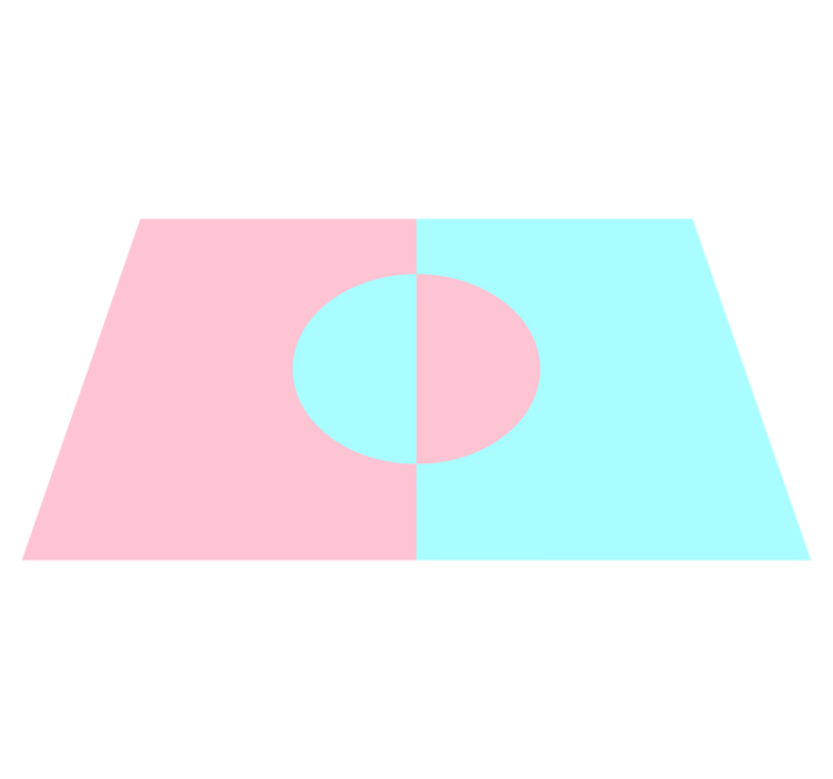 Modern placemat bowl arrangement minimalism - TenStickers