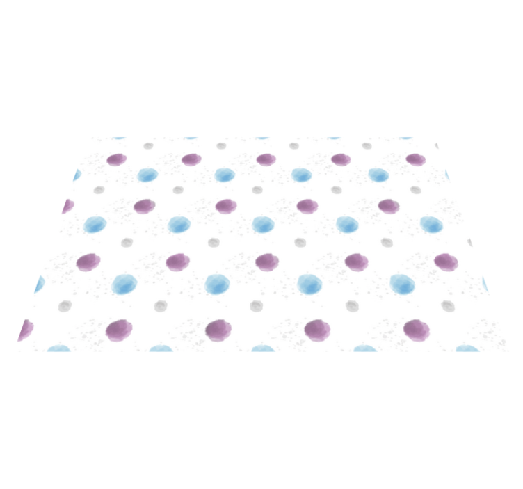 Vibrant spotty circles placemat - TenStickers
