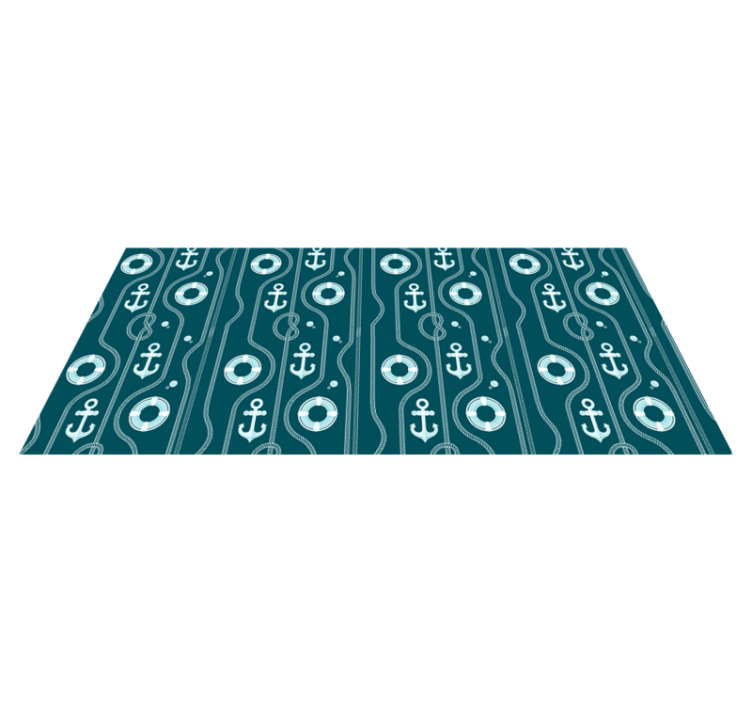 Original placemat nautical anchor design - TenStickers