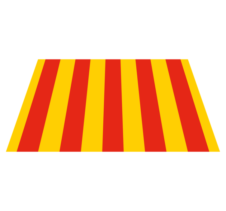 Original placemat bold striped design - TenStickers