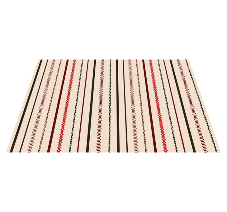 Textured striped pattern placemat - TenStickers
