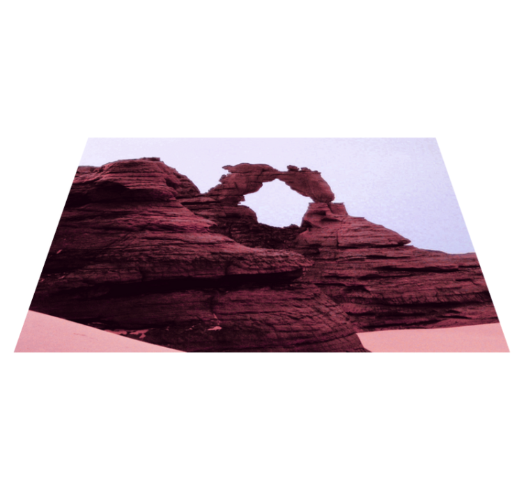 Scenic rock formation placemat - TenStickers