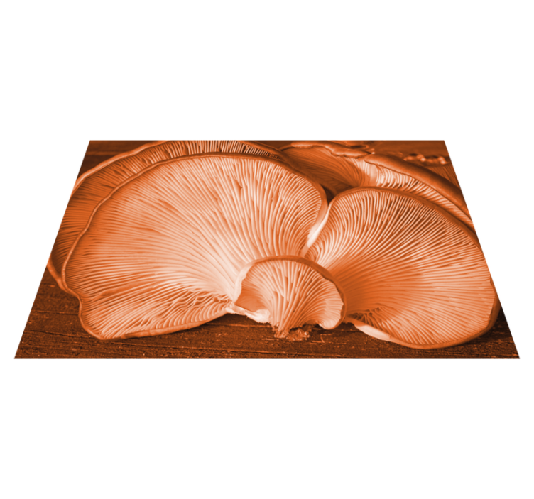 Mushroom kitchen elements placemat - TenStickers