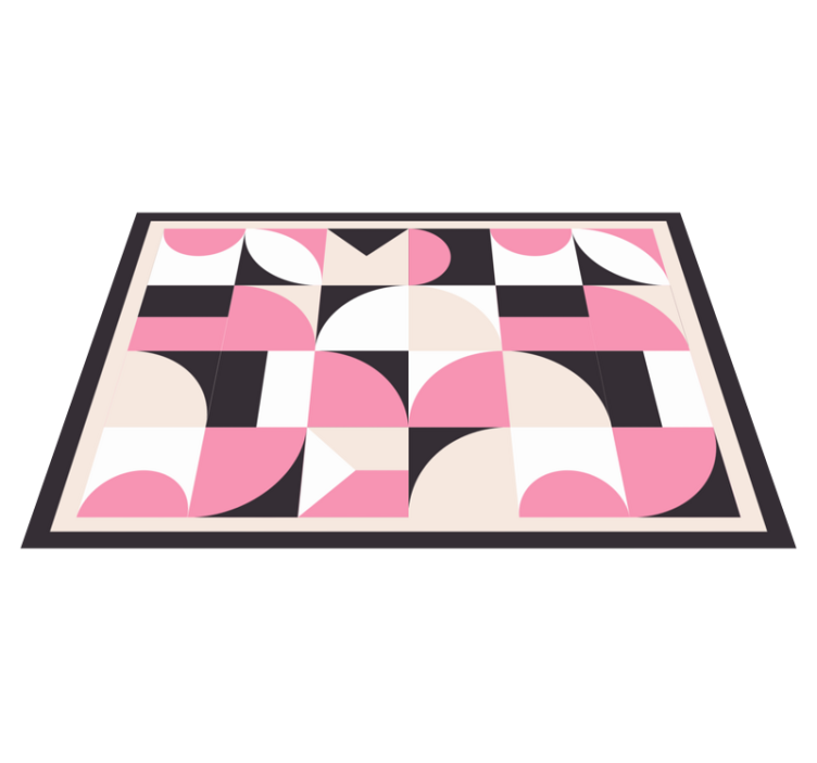 Modern placemat geometric pattern design - TenStickers