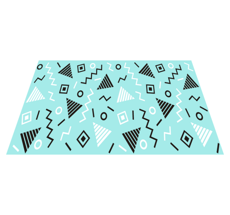 Modern placemat geometric patterns collection - TenStickers