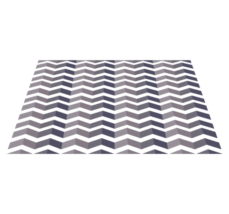 Chevron pattern design placemat - TenStickers